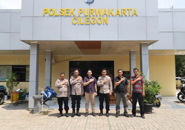 Polda Banten Laksanakan Peliputan Kesiapan Polsek Purwakarta Polres Cilegon Hadapi Pemilu 2024