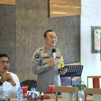 Komitmen Polri, Tegaskan Netralitas Pemilu 2024 Harga Mati di Hadapan Pimpinan Media