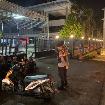 Antisipasi Kejahatan Jalanan, Personel Ditsamapta Polda Banten Lakukan Patroli OMB 2023