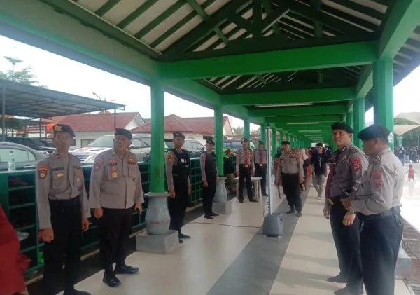 Pastikan Aman, Satbrimob Polda Banten Laksanakan Pengamanan Kampanye Calon Presiden