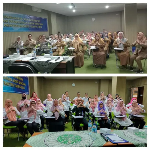 DPK Banten Dorong Peningkatan SDM Kearsipan dalam Penanganan Arsip dari Bencana