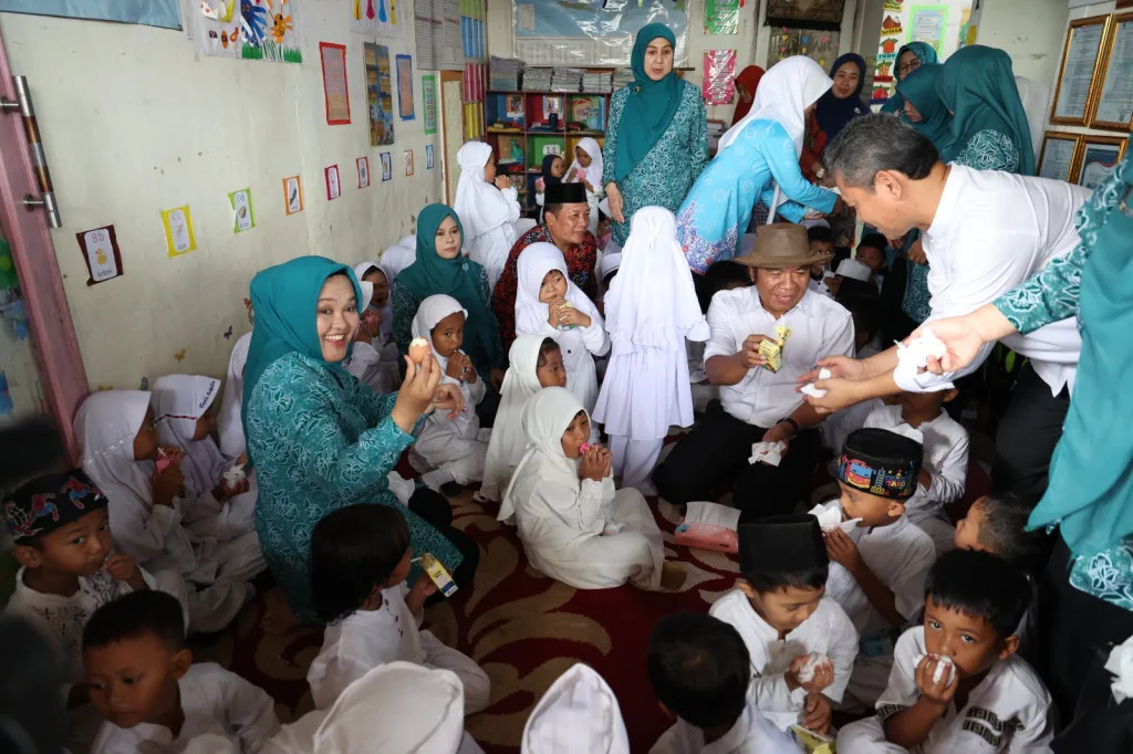 Bunda PAUD Provinsi Banten Tine Al Muktabar: Merdeka Belajar Adalah Belajar Menyenangkan Sambil Bermain