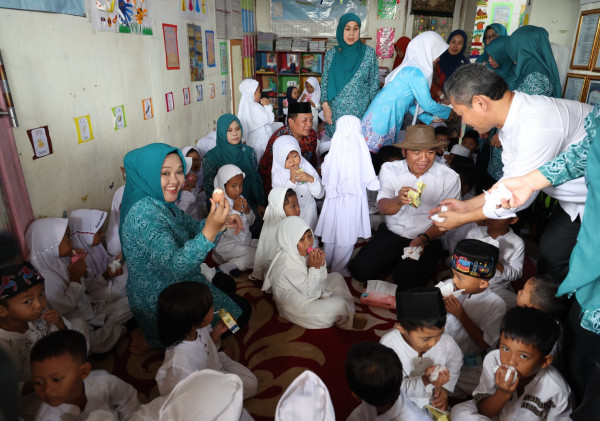 Bunda PAUD Provinsi Banten Tine Al Muktabar: Merdeka Belajar Adalah Belajar Menyenangkan Sambil Bermain