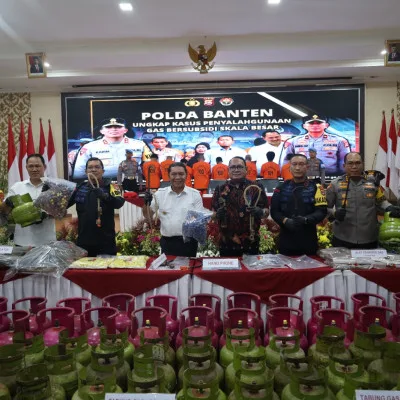 Polda Banten Ungkap Sindikat Penyuntik LPG Bersubsidi Beromzet Miliaran Rupiah Perhari