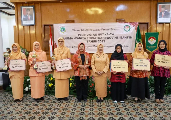 HUT ke-24 DWP Provinsi Banten, Pj Sekda Virgojanti: Perempuan Berperan Dukung Pembangunan Berkelanjutan