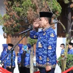 Upacara Peringatan Hari Bela Negara Ke-75 Di Halaman Pendopo Bupati Serang