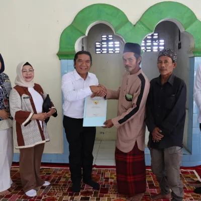 Al Muktabar Tuntaskan Proses Tukar Guling Masjid Baiturrahman KP3B
