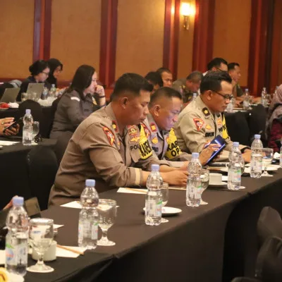Sambut Pemilu 2024, Polda Banten Hadiri Rapat Koordinasi Stakeholder Pengawasan Pemilihan Umum Tahun 2024