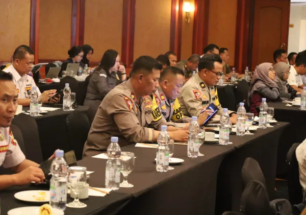 Sambut Pemilu 2024, Polda Banten Hadiri Rapat Koordinasi Stakeholder Pengawasan Pemilihan Umum Tahun 2024