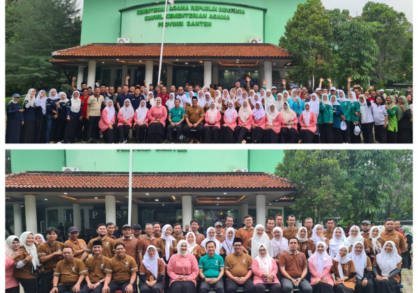 Apel HAB Kanwil Kemenag Banten: Indonesia Hebat Bersama Umat