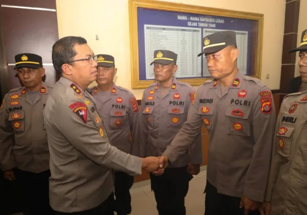 Kapolres Lebak Sambut Kunjungan Kerja Kapolda Banten