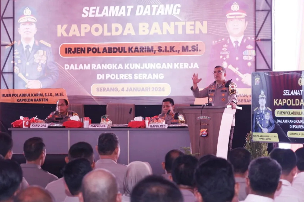 Kapolda Banten Ajak Personel Polres Serang Lebih Dekat Dengan Masyarakat