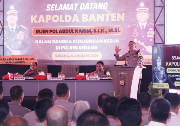 Kapolda Banten Ajak Personel Polres Serang Lebih Dekat Dengan Masyarakat