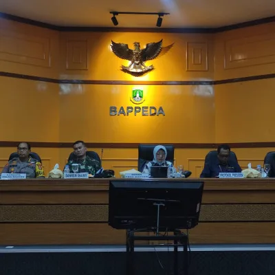 Polda Banten Ikuti Rapat Koordinasi Wilayah Dalam Rangka Kesiapan Kunjungan Presiden RI