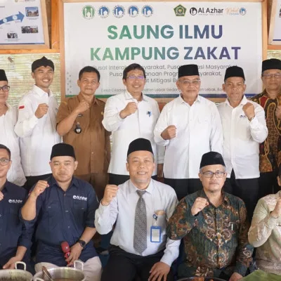 Dorong Kemandirian Masyarakat Desa Kemenag Resmikan Saung Ilmu di Desa Ciladaeun Banten