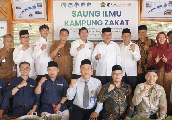 Dorong Kemandirian Masyarakat Desa Kemenag Resmikan Saung Ilmu di Desa Ciladaeun Banten