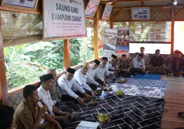 Perkuat Sinergitas, LAZ-Baznas Se-Banten Gelar Silaturahmi di Saung Ilmu Kampung Zakat