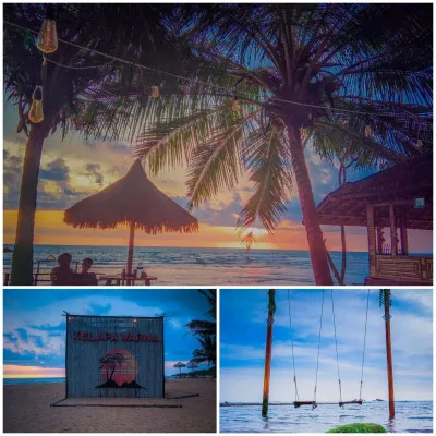 Pantai Kelapa Warna Memiliki Keindahan Yang Mempesona, Destinasi Wisata Hits dan Instagramable di Lebak Banten