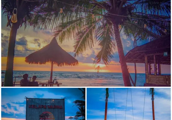 Pantai Kelapa Warna Memiliki Keindahan Yang Mempesona, Destinasi Wisata Hits dan Instagramable di Lebak Banten