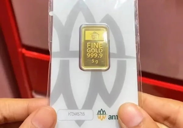 Emas Antam Bersinar: Harga Melonjak Rp9.000, Buyback Ikut Naik, dan Pajak Transaksi Terperinci!