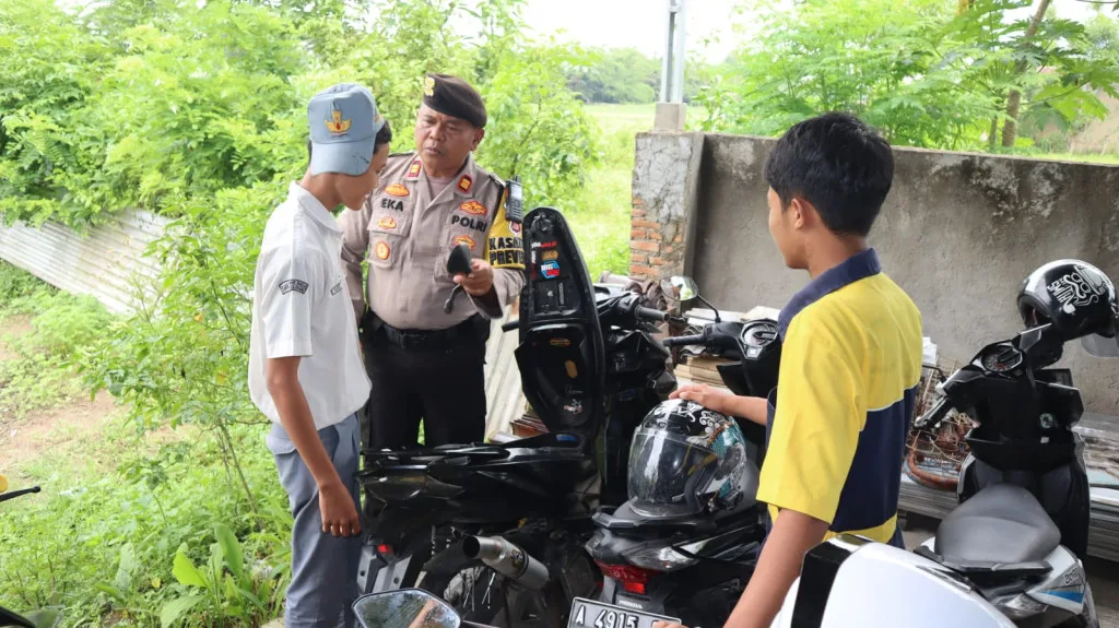 Polres Serang Bertindak: Razia Senjata Tajam dan Patroli KRYD untuk Mencegah Tawuran Pelajar