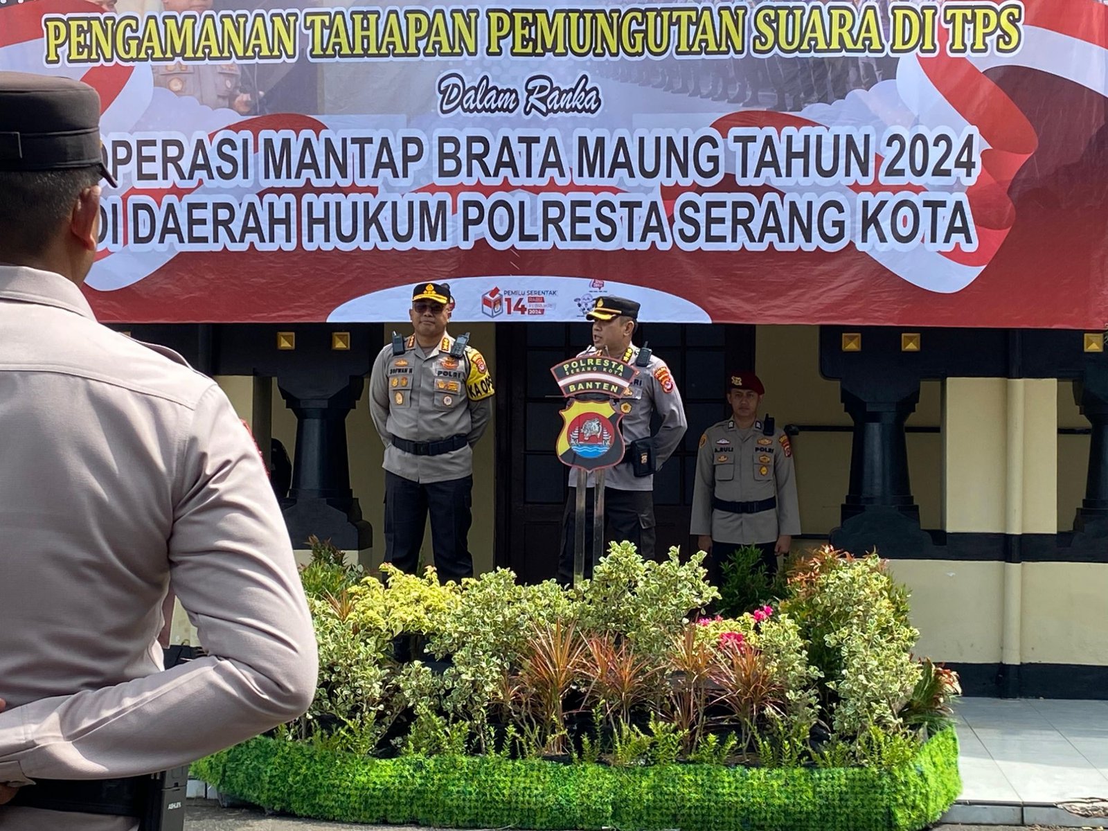 Polresta Serang Kota Siaga Tinggi: Strategi dan Sinergi dalam Pengamanan Pemilu 2024