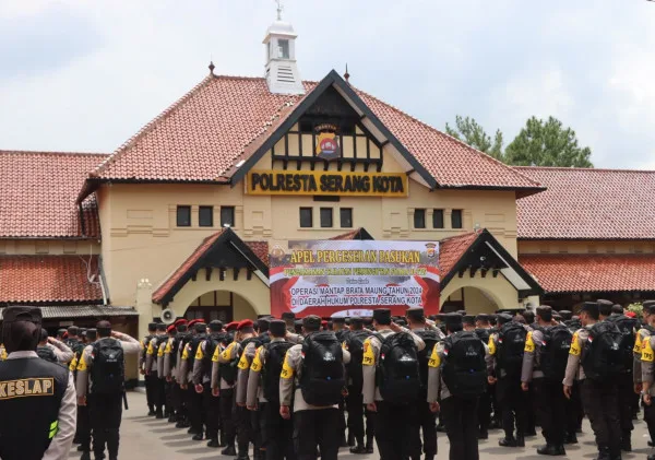 Polresta Serang Kota Siaga Tinggi: Strategi dan Sinergi dalam Pengamanan Pemilu 2024