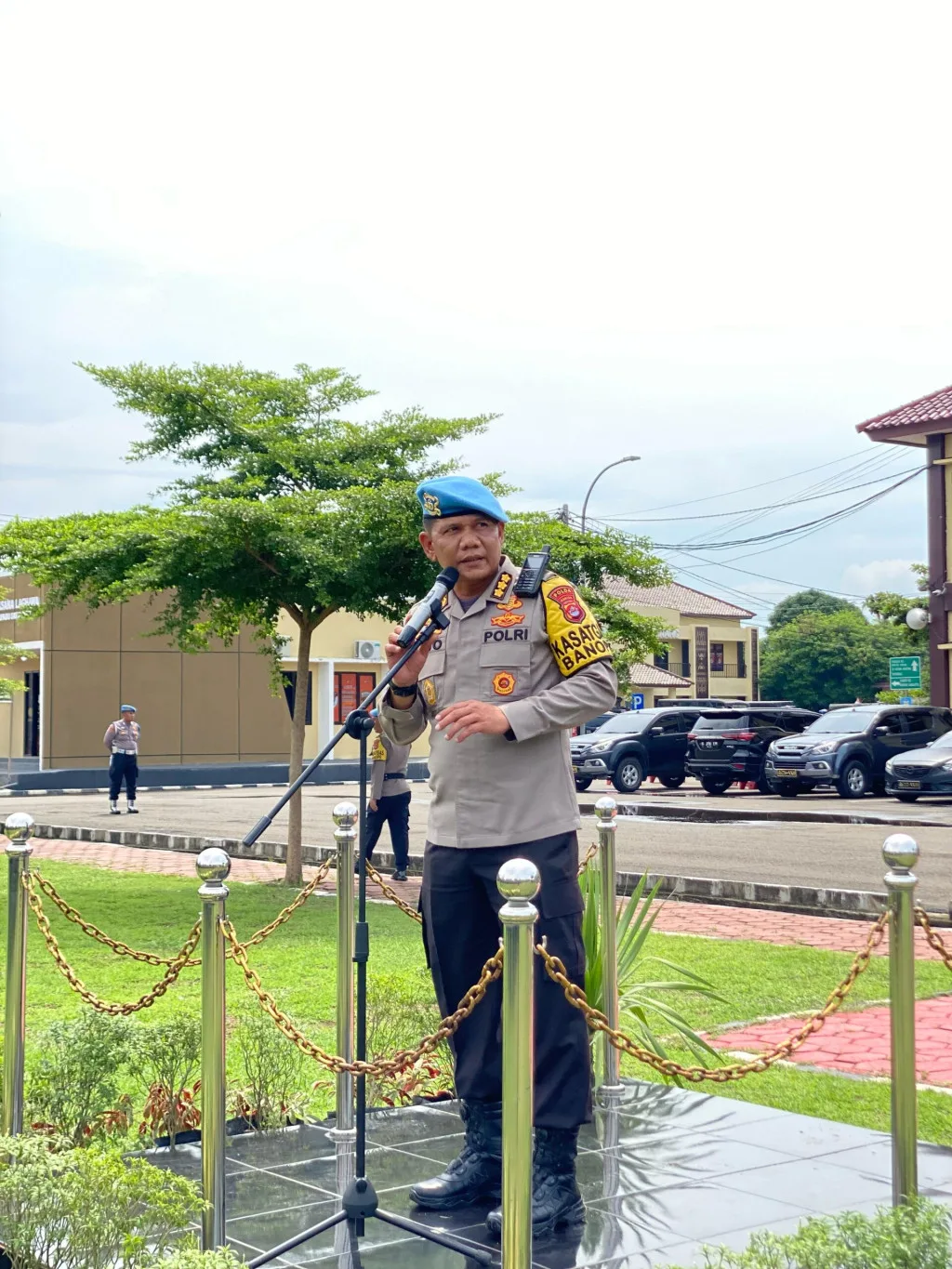 Kombes Pol Riko Junaldy Pimpin Langsung Pengamanan Pemilu di Banten: Menjaga Demokrasi dengan Ketat dan Aman