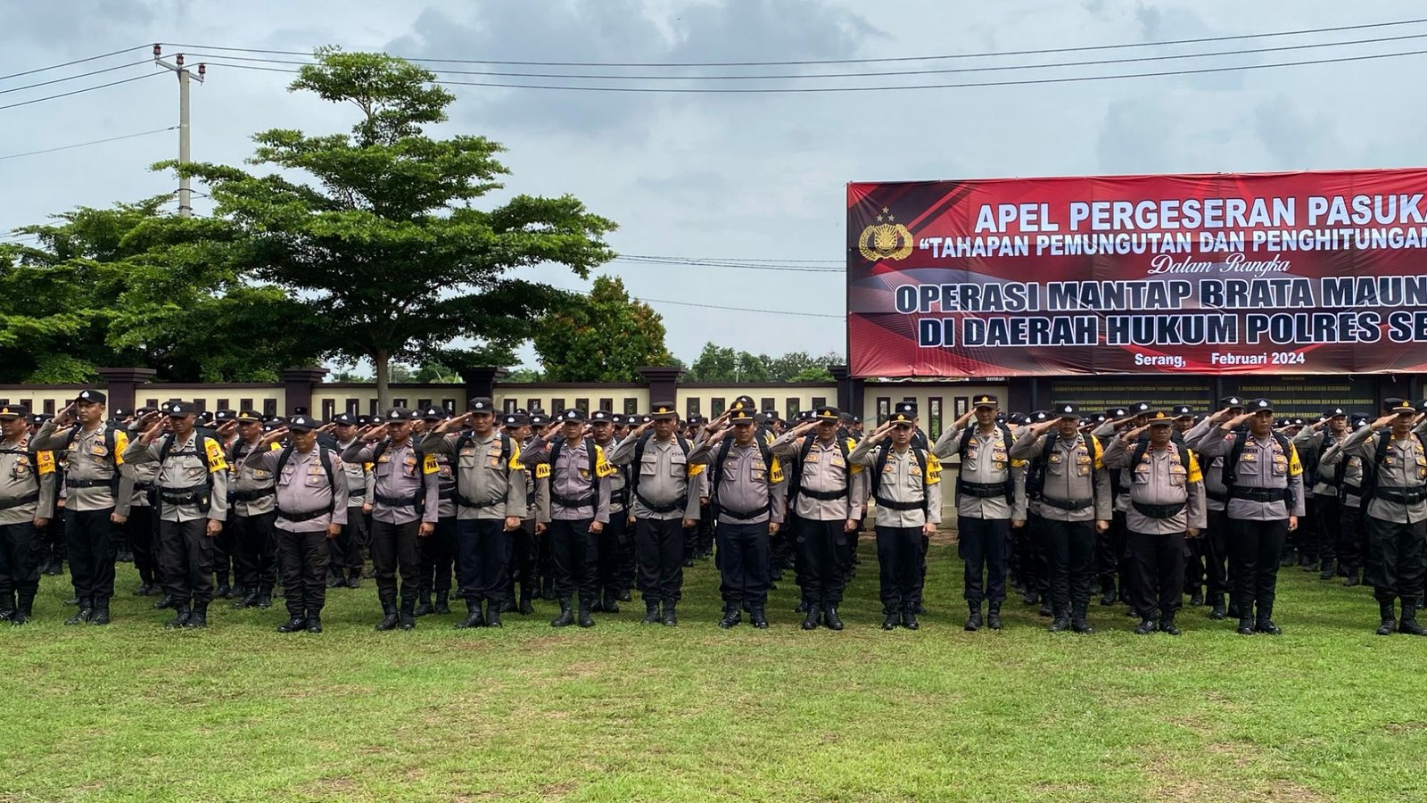 Kombes Pol Riko Junaldy Pimpin Langsung Pengamanan Pemilu di Banten: Menjaga Demokrasi dengan Ketat dan Aman