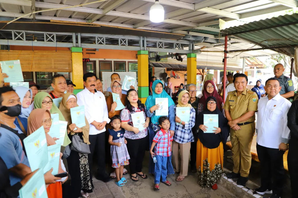 Program Pendaftaran Tanah Sistematis Lengkap (PTSL) Mendorong Perekonomian Masyarakat Banten