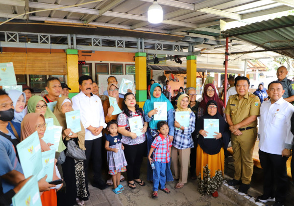 Program Pendaftaran Tanah Sistematis Lengkap (PTSL) Mendorong Perekonomian Masyarakat Banten