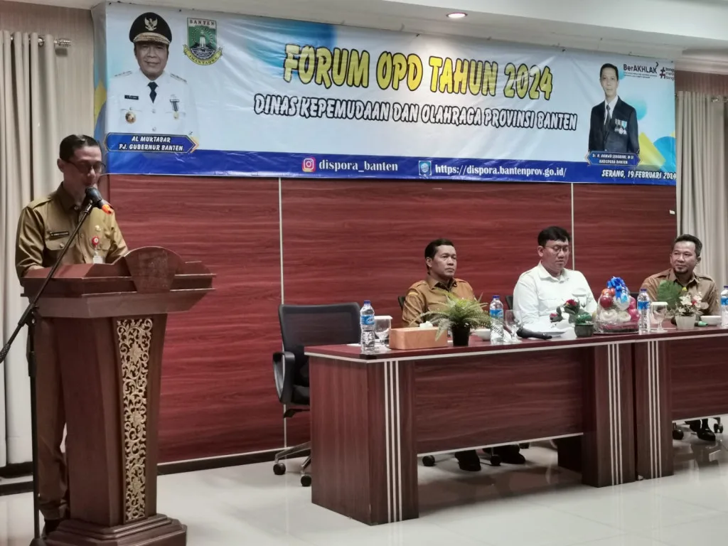 Forum OPD 2025: Penajaman Perencanaan Program Kepemudaan dan Keolahragaan Provinsi Banten