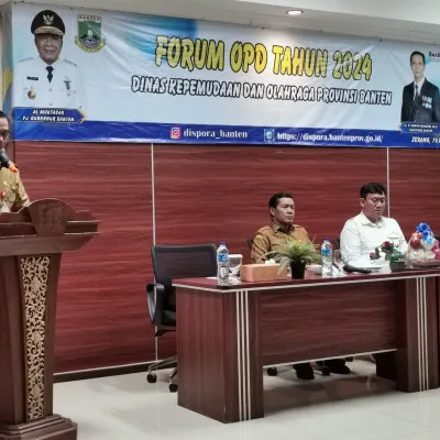 Forum OPD 2025: Penajaman Perencanaan Program Kepemudaan dan Keolahragaan Provinsi Banten