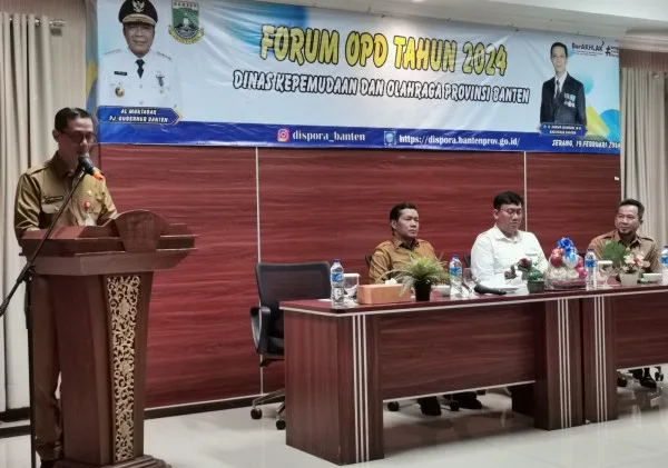 Forum OPD 2025: Penajaman Perencanaan Program Kepemudaan dan Keolahragaan Provinsi Banten