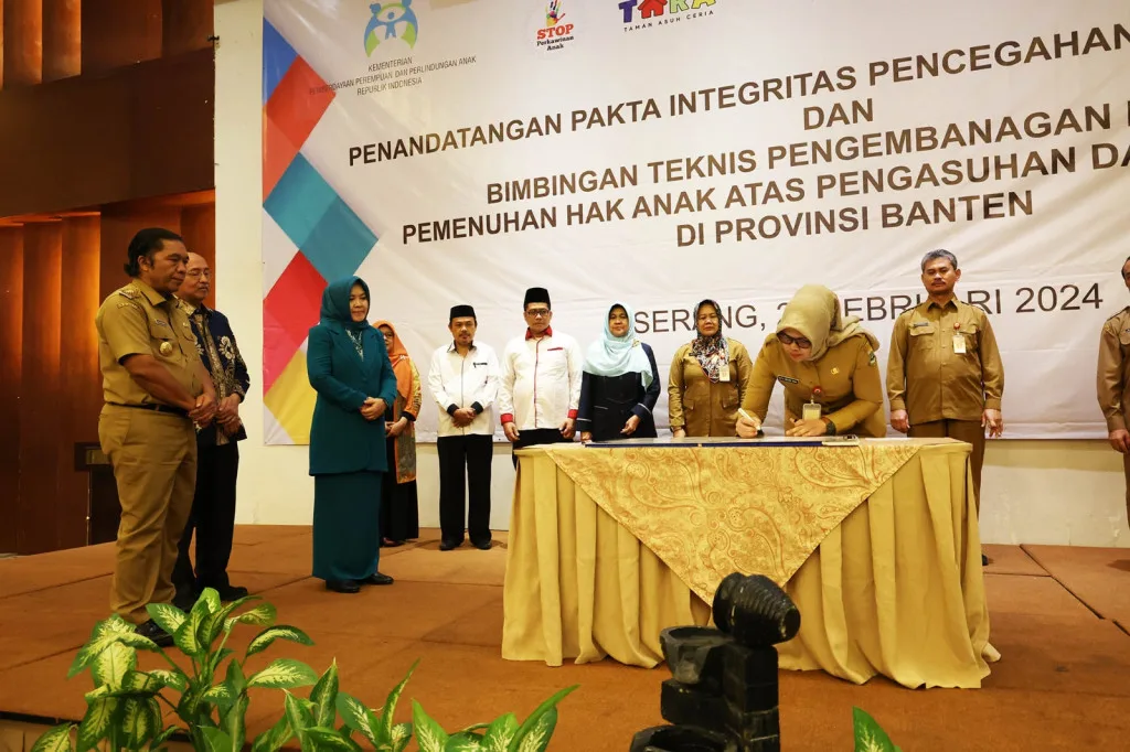 Pemprov Banten Berkomitmen Mewujudkan Perlindungan dan Hak Anak untuk Indonesia Emas 2045