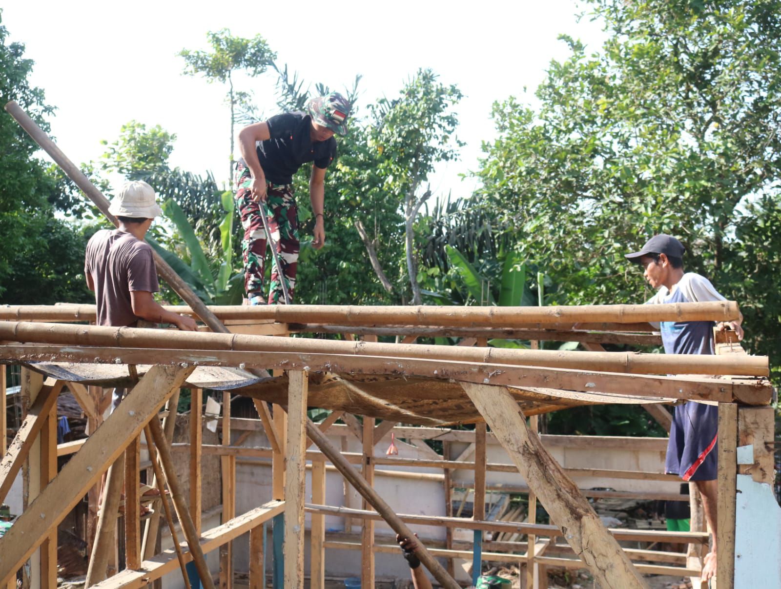 TNI Manunggal Membangun Desa (TMMD) Ke