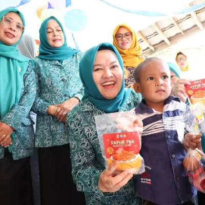 Pj Ketua TP PKK Provinsi Banten Ajak Ibu Hamil dan Balita Rutin Kunjungi Posyandu
