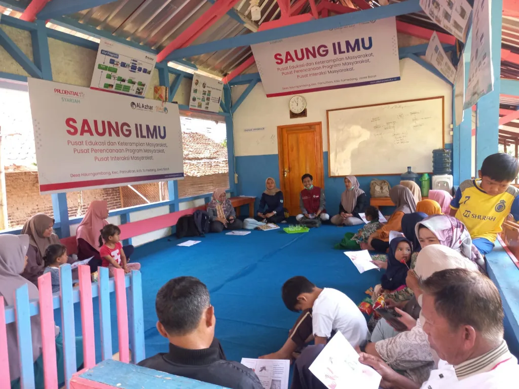 Saung Ilmu Haurngombong dan Puskesmas Haurngombong Gelar Penyuluhan Demam Berdarah
