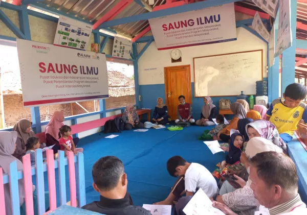 Saung Ilmu Haurngombong dan Puskesmas Haurngombong Gelar Penyuluhan Demam Berdarah