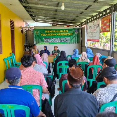 TMMD Ke 119 Kodim 0602/Serang Prioritaskan Pencegahan Stunting
