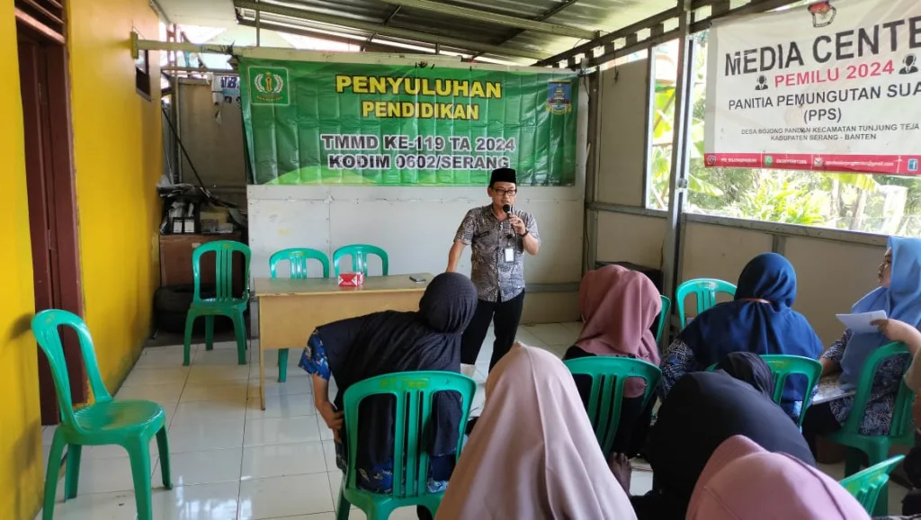 TMMD dan Pemerintah Kabupaten Serang Kolaborasi dalam Penyuluhan Pendidikan untuk Membentuk Karakter Generasi Muda