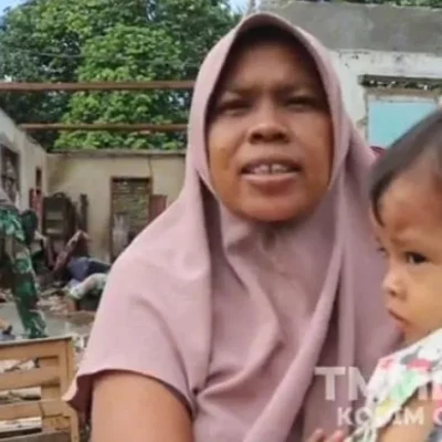 Rukiah Terharu dan Bahagia: Satgas TMMD Ke 119 Kodim Serang Bedah Rumahnya