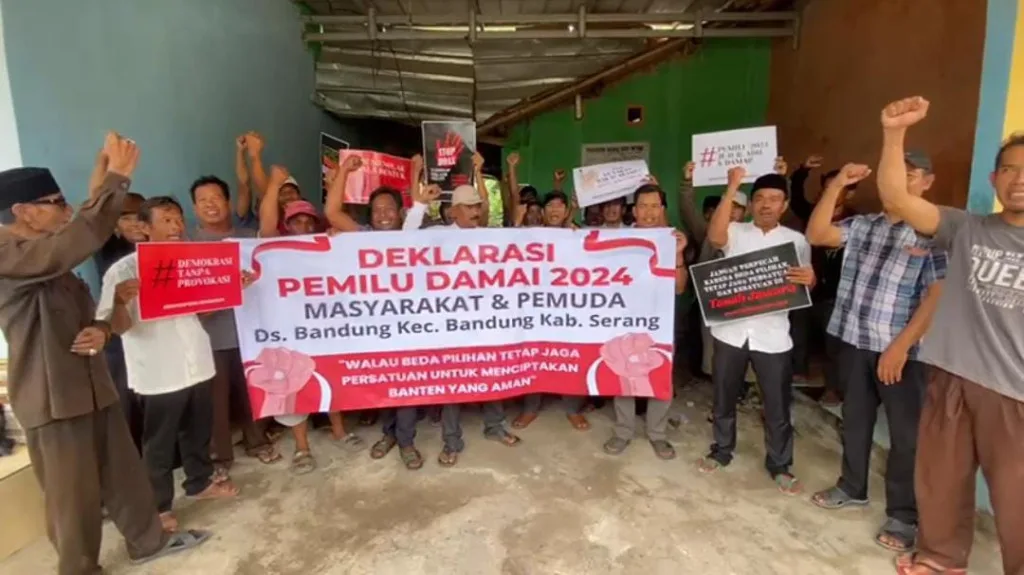 Karang Taruna Desa Bandung Deklarasikan Pemilu Damai 2024: Mewujudkan Pemilu yang Aman dan Berintegritas