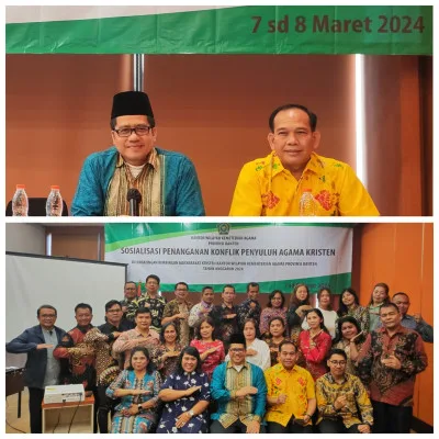 Sosialisasi Penanganan Konflik bagi Penyuluh Agama Kristen