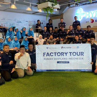 Santri RGI Kunjungi Hypernet Technologies dalam Rangkaian Factory Tour