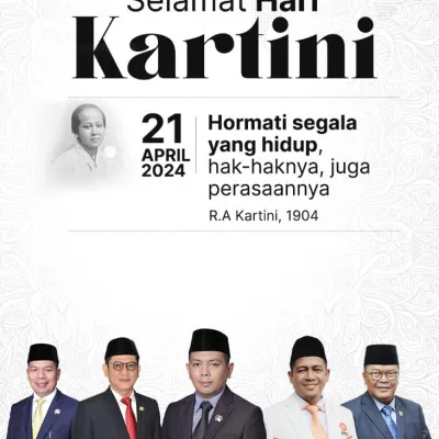 DPRD Provinsi Banten mengucapkan: Selamat Hari Kartini 21 April 2024