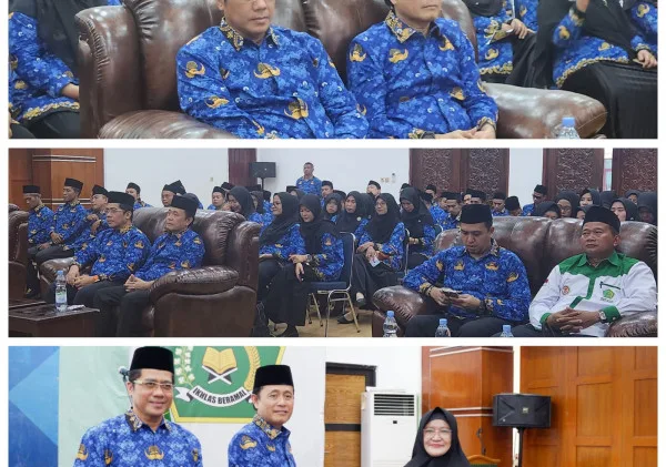 Pelantikan Pegawai Pemerintah dengan Perjanjian Kerja di Kantor Wilayah Kementerian Agama Provinsi Banten