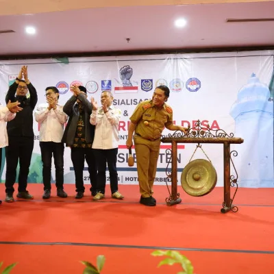 Pj Gubernur Banten, Resmikan Sosialisasi dan Public Hearing Revisi UU Desa