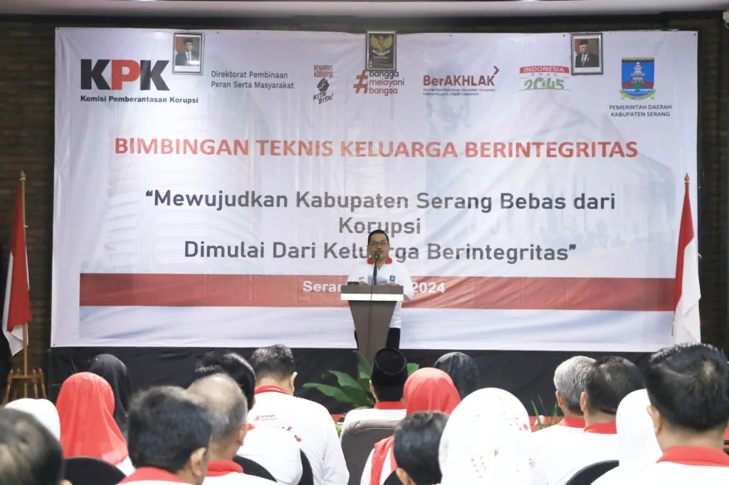 KPK dan Inspektorat Kabupaten Serang Gelar Bimtek Keluarga Berintegritas: Upaya Pencegahan Korupsi Mulai dari Keluarga