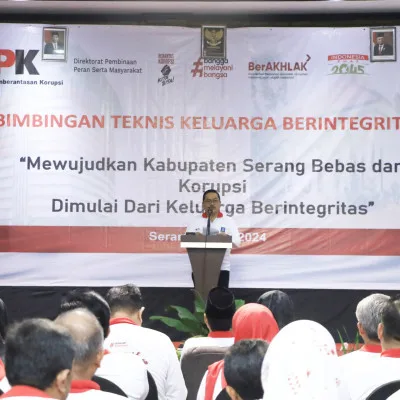 KPK dan Inspektorat Kabupaten Serang Gelar Bimtek Keluarga Berintegritas: Upaya Pencegahan Korupsi Mulai dari Keluarga